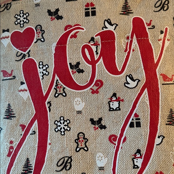 Brighton Joy Canvas Tote - Red and Tan - Picture 2 of 4